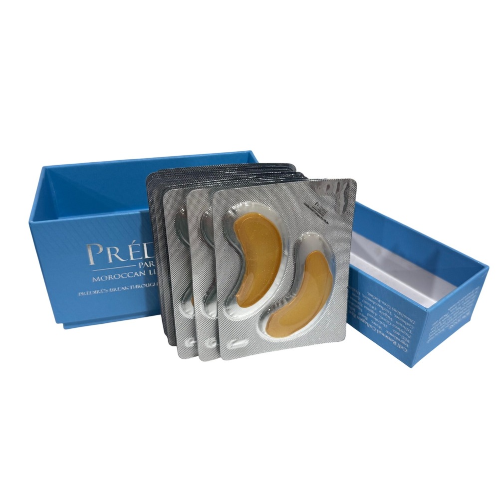 Predire Paris Moroccan Liquid Gold Eye Mask Set 10 Packets Collagen Vitamin E